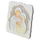 Cadre souvenir couleur Sainte Famille 10x10 cm s4