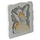 Resin plaque, Guardian Angel, 4x4 in, religious favour s3