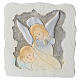Resin picture Guardian Angel 10x10 cm Christening favor s1