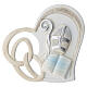 Confirmation favour, coloured heart, 4 in s1