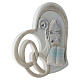 Confirmation favour, coloured heart, 4 in s3