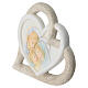 Bomboniere matrimonio Sacra Famiglia cuore 10cm s4