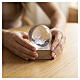 Crystal First Communion LED Sphere, battery-powered, 6 cm s2