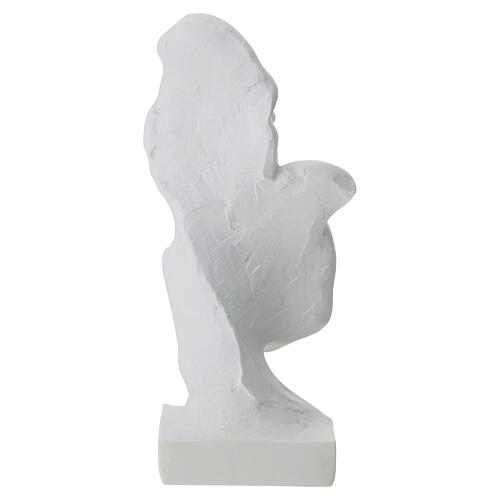 Sculpture moderne couple visages enlacés 20x10x5 cm 5