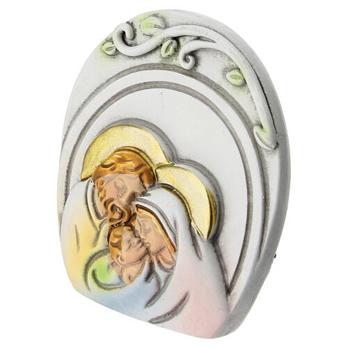 Aimant en forme d'arche Sainte Famille 6x5 cm 2