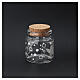 First Communion favor glass jar with cork lid 5.5x4.5 cm s5