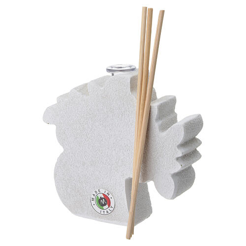 Bomboniera nozze d'argento Profumatore Albero della Vita 9x9 cm 4