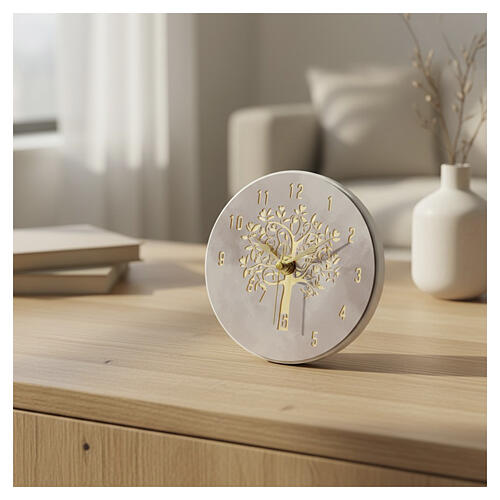 Tree of Life Table Clock Favor, 14.5 cm 2