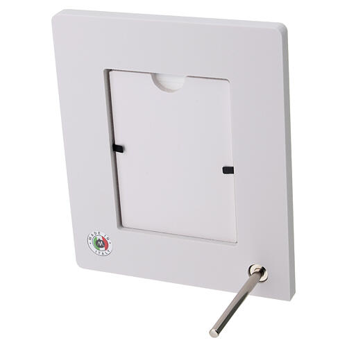 Table photo frame with Tree of Life, 6x5 in, white and gold 4