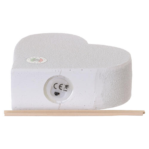 Diffuseur cœur LED Arbre de Vie 9x9 cm fabriqué en Italie 6
