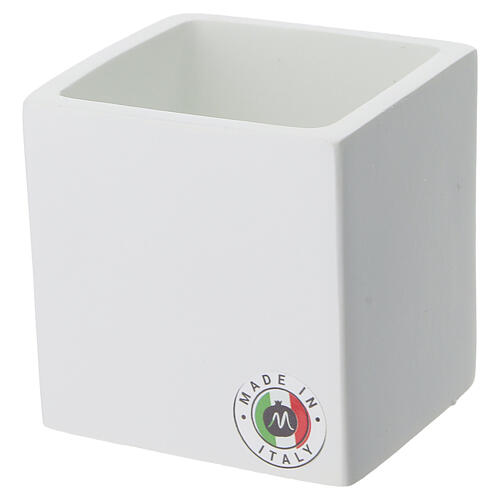 White Box favor with Tree of Life, 6x6 cm made in Italy 3