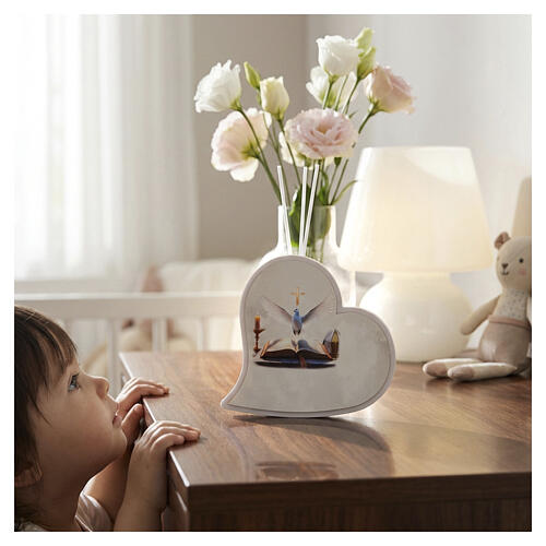 Heart-shaped Confirmation favor room diffuser, 14x15x5 cm 2