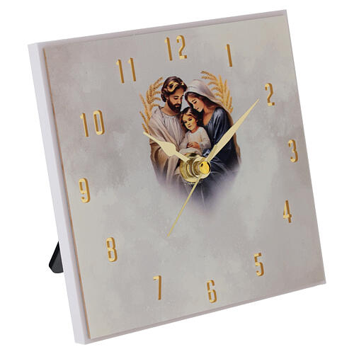 Reloj de sobremesa Sagrada Familia 14x14 cm 3