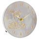 First Communion favour, round clock, 6 in s3