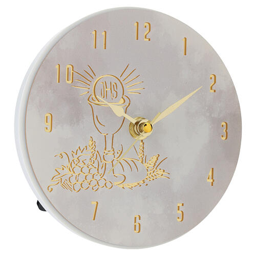 Bomboniera orologio Comunione tondo 15 cm 3