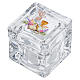 First Communion Favor Glass Cube with Lid, 5x5 cm s1