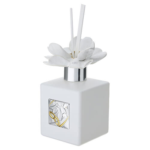 Lembrancinha aromatizador 13x6 cm Bodas de Prata 3