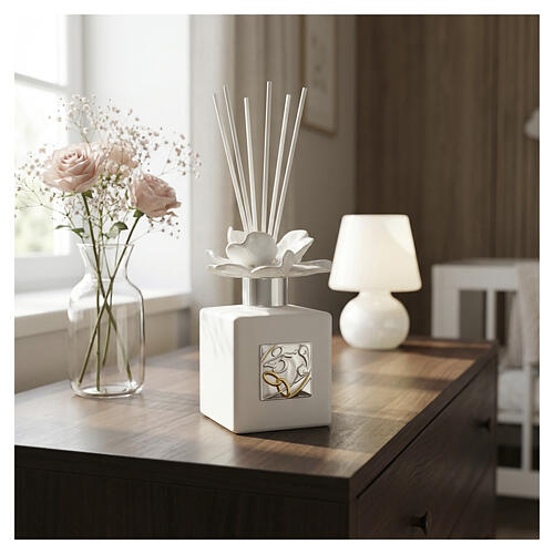 Silver Wedding Favor Scent Diffuser, 13x6 cm 2