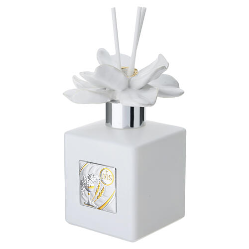 Lembrancinha da Primeira Comunhão difusor floral 13x6 cm 3