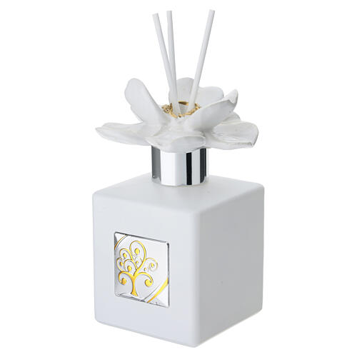Souvenir diffuseur parfum Fleur Arbre de Vie 13x6 cm 3