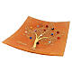 Orange centrepiece with Tree of Life, 10x10 in s1
