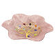 Pink Centerpiece Bowl with Tree of Life in Murano Glass, 15x15 cm s1