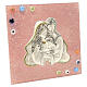 Pink Wedding Small Picture in Murano glass with the Holy Family s3