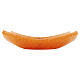Decorative Orange Murano Glass Dish with Murrine, 15x15 cm s8