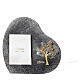 Black Tree of Life photo frame with 24k gold and Murano murrine 28x28 cm for 13x18 cm photo s1