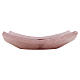 Pink Glass Trinket Dish Murano Murrine and Genuine Gold Leaf, 20x20 cm s6
