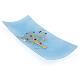 Ablageschale aus Murano-Glas – Lebensbaum, hellblau, 5 x 15 x 30 cm s1