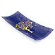 Vaciabolsillos murrinas vidrio de Murano azul con Árbol de la Vida 5x15x30cm s1