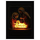 Night Light Lamp Nativity Valenti 15x13 cm warm white LED light s3