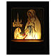 Night Light Lamp Our Lady of Lourdes, 15x13 cm Valenti s3