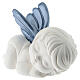 Sleeping angel with light blue wings, 2 in s2