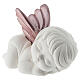 Angelito de resina alas color rosa 5 cm s2