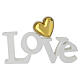 Bagutta 'Love' favor with golden heart, 15x25 cm s1