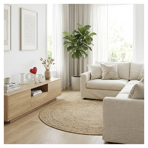 Remerciement love cœur rouge 16x25 cm Bagutta 2