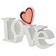 Love red heart favor 16x24x4.5 cm, Bagutta s3