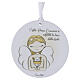 Lembrancinha Primeira Comunhão anjo menina 10 cm s1