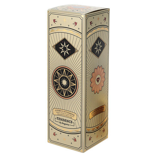 Souvenir de mariage diffuseur parfum doré avec cœur Bagutta 180 ml 7