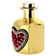 Souvenir de mariage diffuseur parfum doré avec cœur Bagutta 180 ml s4