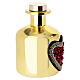 Bomboniera matrimonio profumatore oro con cuore Bagutta 180 ml s5