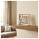Quadro linea Genuine Prima Comunione cornice legno chiaro 10x10 cm s2