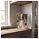 Portafoto simbolo Cresima in vetro 20x15 cm s2