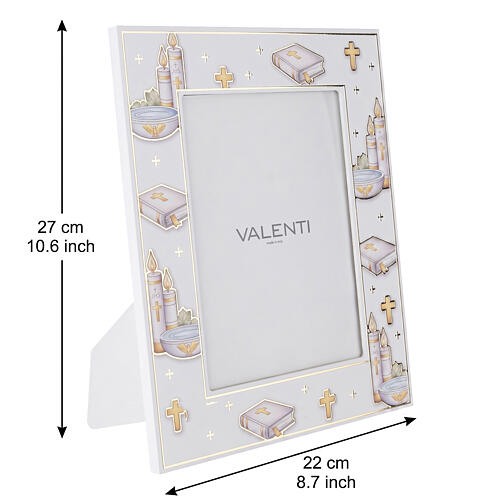 Bilderrahmen von Valenti zur Taufe für Foto 25 × 20 cm 3