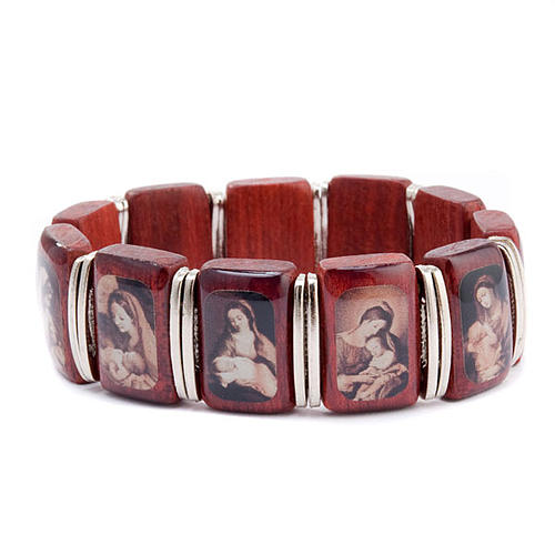 Multi-image wood bracelet 4