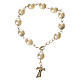 Ten pearlette  beads rosary bracelet s1