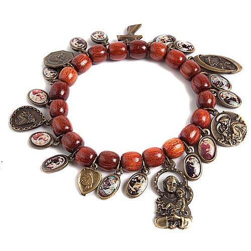 Saint Anthony multi-image bracelet 1