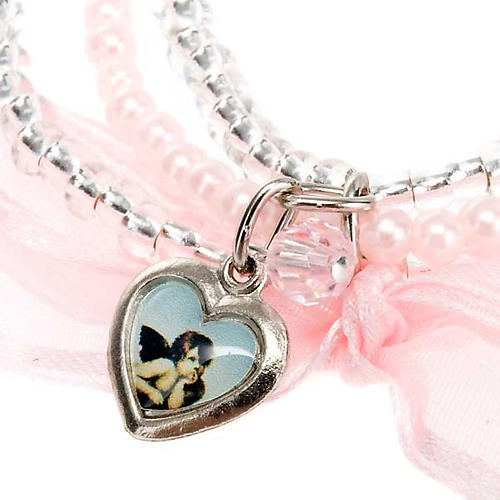 Heart and angels bracelet for babies 2